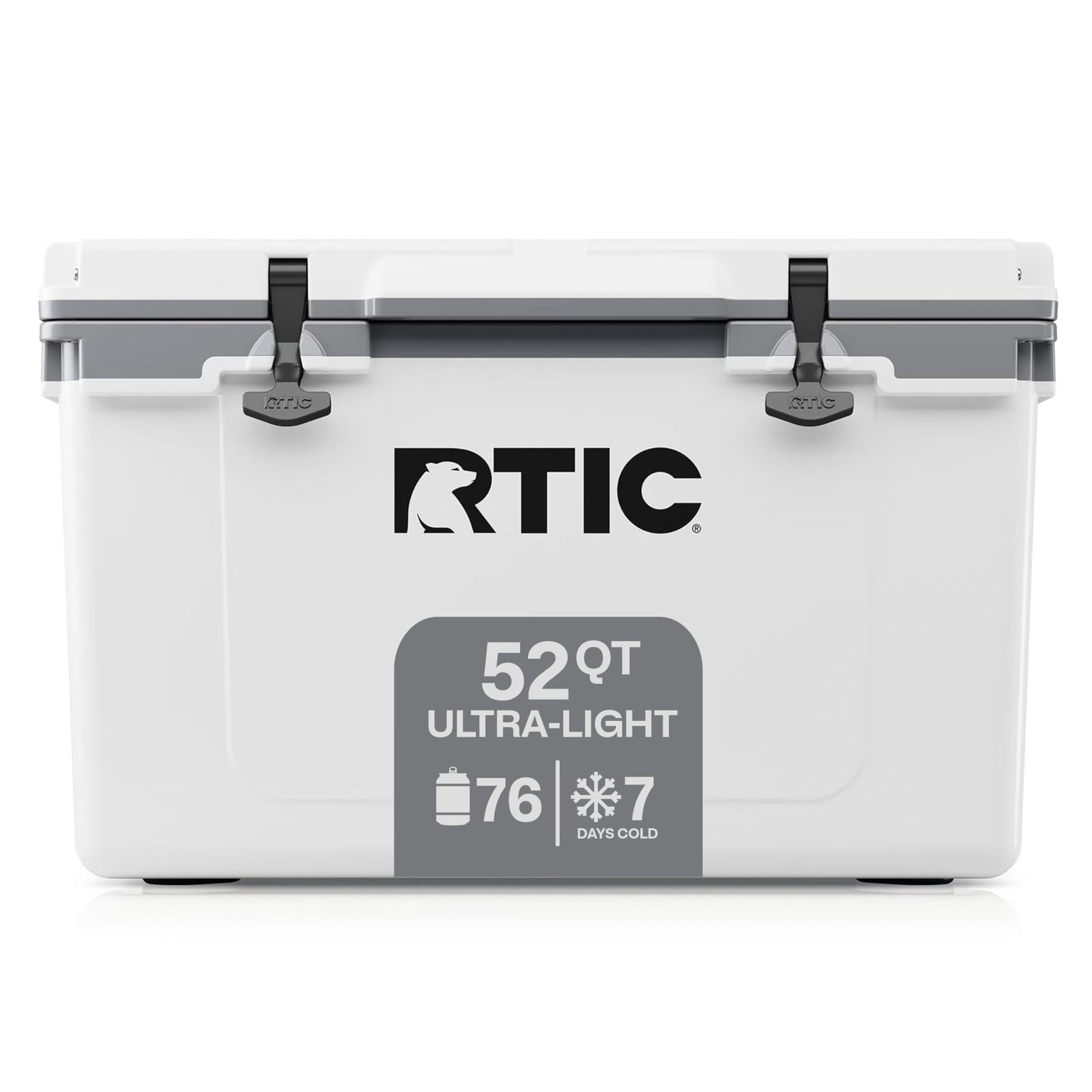 52 Quart Lightweight Hard Cooler for Camping & Outdoor Trips