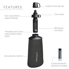 Collapsible Water Filter System for Hiking & Camping