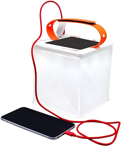 2-in-1 Solar Camping Lantern with Phone Charger