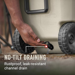 Wheeled Ice Chest Cooler with Durable Insulated Design