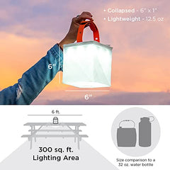 2-in-1 Solar Camping Lantern with Phone Charger