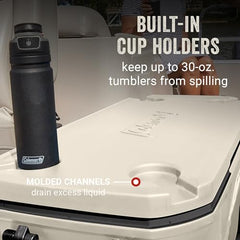 Wheeled Ice Chest Cooler with Durable Insulated Design