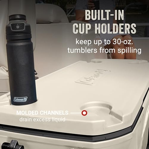 Wheeled Ice Chest Cooler with Durable Insulated Design