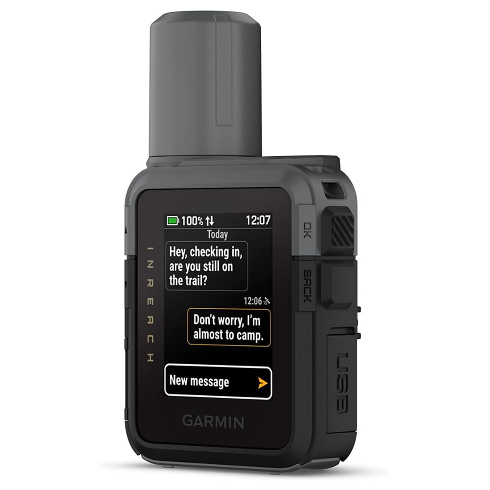 Compact SOS Satellite Communicator for Outdoor Adventures