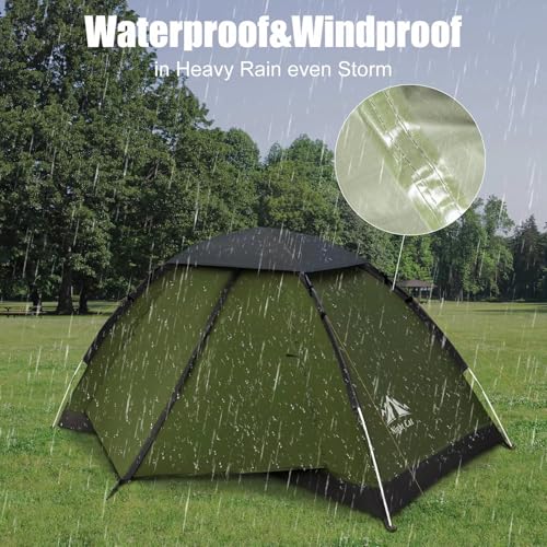Lightweight 1-2 Person Waterproof Backpacking Tent