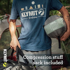 20°F Lightweight Rectangle Sleeping Bag for Cold Weather
