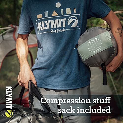 20°F Lightweight Rectangle Sleeping Bag for Cold Weather
