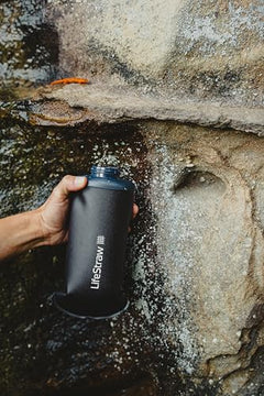 Collapsible Water Filter System for Hiking & Camping