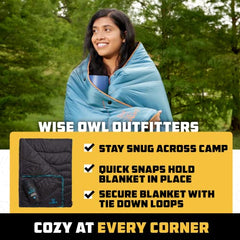 Packable Waterproof Camping Quilt for Outdoor Adventures