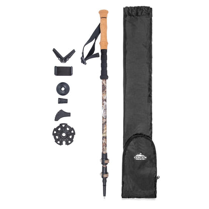 Carbon Fiber Trekking Poles with Adjustable Quick Locks