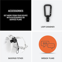 Compact SOS Satellite Communicator for Outdoor Adventures