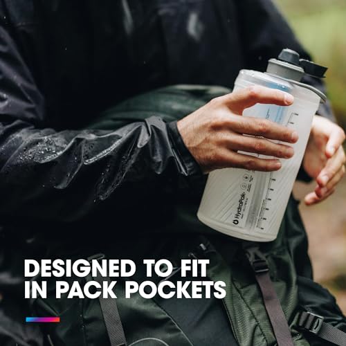 1.5L Collapsible Filter Water Bottle for Backpacking