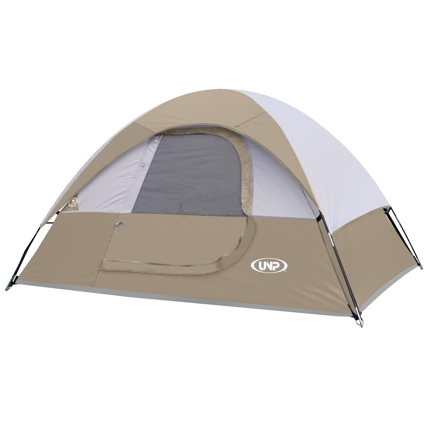 2-4 Person Waterproof Dome Camping Tent with Rainfly