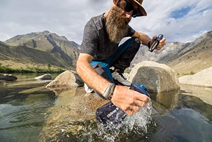 Collapsible Water Filter System for Hiking & Camping