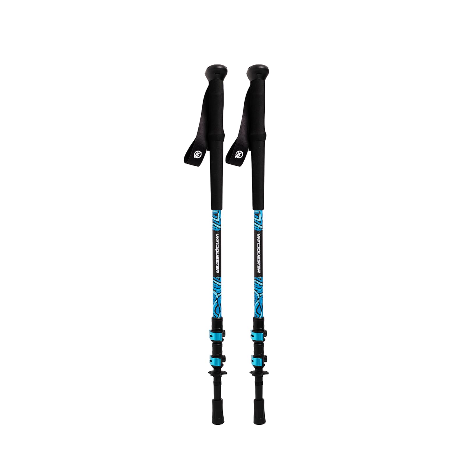 Carbon Fiber Adjustable Trekking Poles for Hiking & Backpacking
