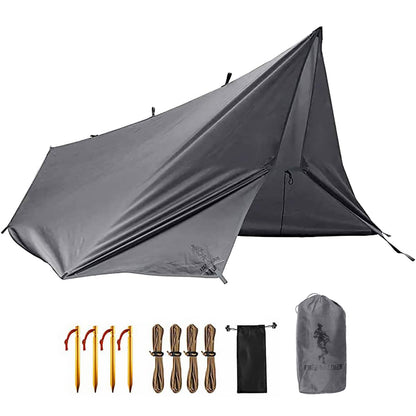Waterproof Backpacking Tarp Shelter for Camping Travel