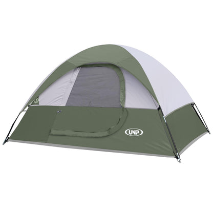 2-4 Person Waterproof Dome Camping Tent with Rainfly