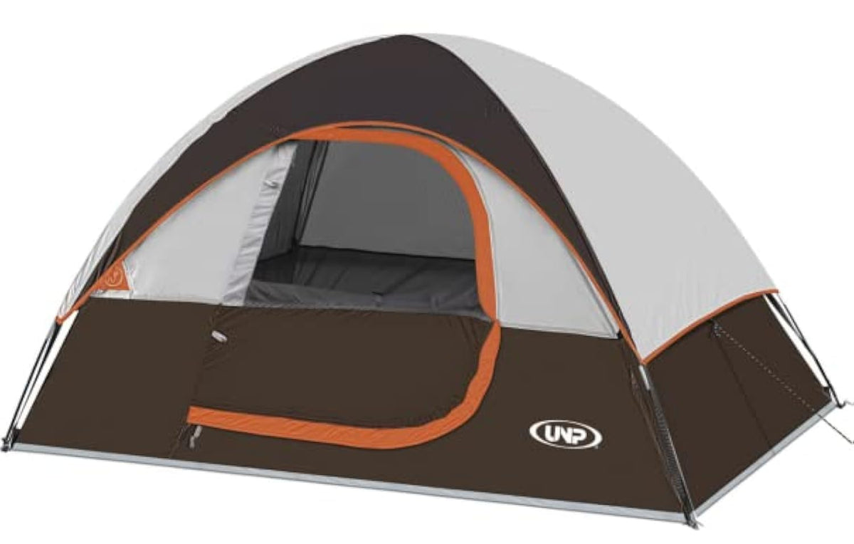 2-4 Person Waterproof Dome Camping Tent with Rainfly