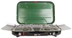 3-Burner Propane Camping Stove with Adjustable Heat Control