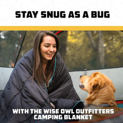 Packable Waterproof Camping Quilt for Outdoor Adventures