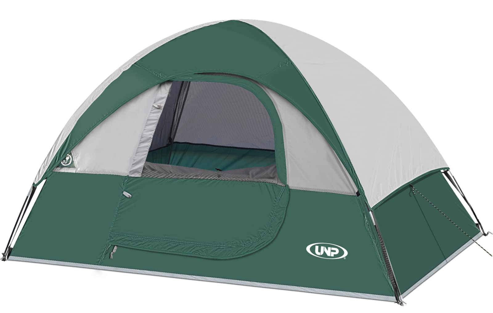 2-4 Person Waterproof Dome Camping Tent with Rainfly