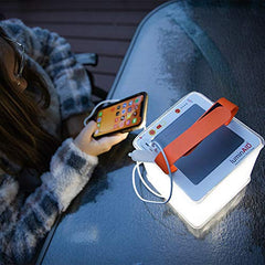 2-in-1 Solar Camping Lantern with Phone Charger