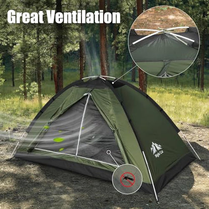Lightweight 1-2 Person Waterproof Backpacking Tent