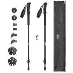 Carbon Fiber Trekking Poles with Quick Adjustable Locks