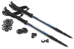 Lightweight Aluminum Trekking Poles with Extended Grip