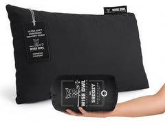 Portable Memory Foam Camping Pillow for Travel & Outdoors