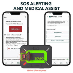 Two-Way Satellite Communicator with SOS and GPS Tracking