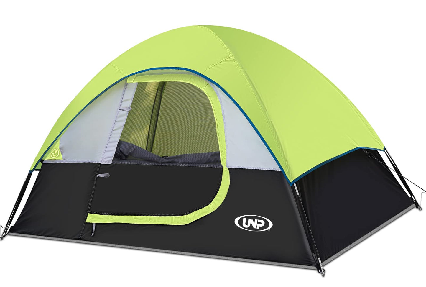 2-4 Person Waterproof Dome Camping Tent with Rainfly