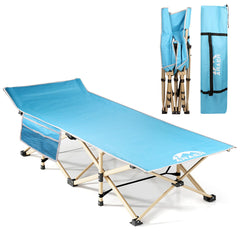 450LBS Heavy Duty Folding Camping Cot with Carry Bag