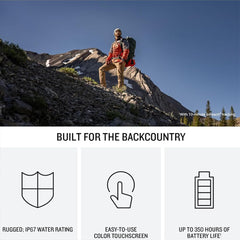 Compact SOS Satellite Communicator for Outdoor Adventures