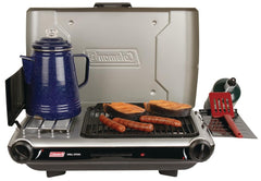Coleman Tabletop 2-in-1 Grill & Stove with 2 Adjustable Burners