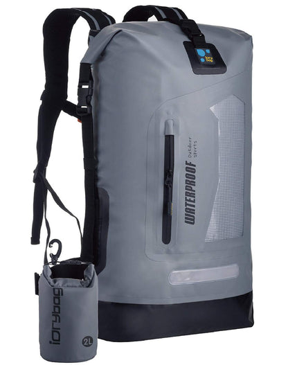 Waterproof Roll-Top Dry Backpack for Hiking & Kayaking