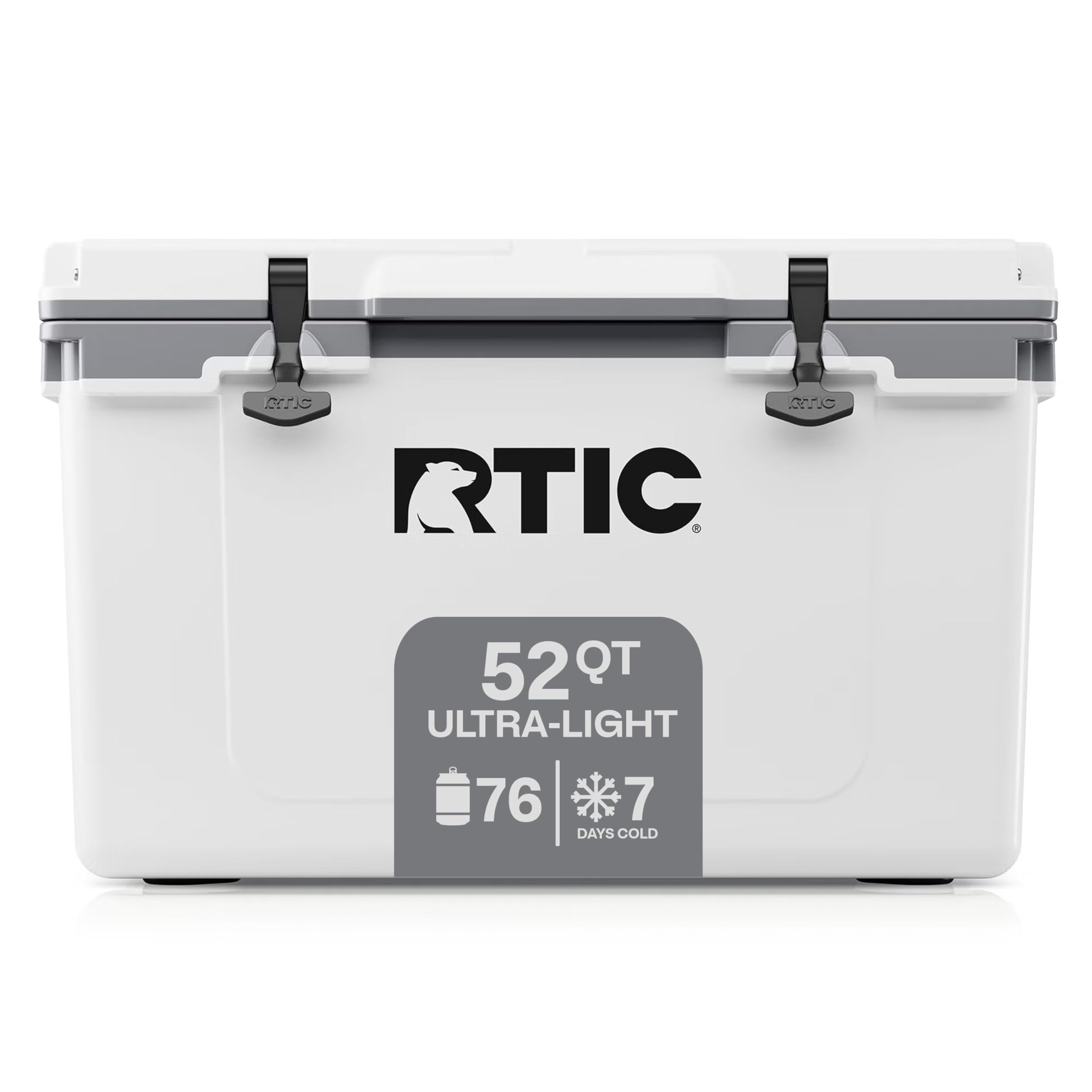 52 Quart Lightweight Hard Cooler for Camping & Outdoor Trips