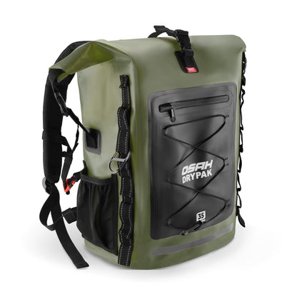 Waterproof Roll-Top Dry Backpack for Hiking & Outdoor Use