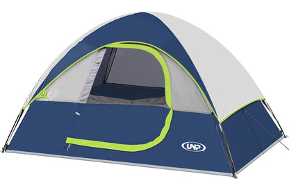 2-4 Person Waterproof Dome Camping Tent with Rainfly