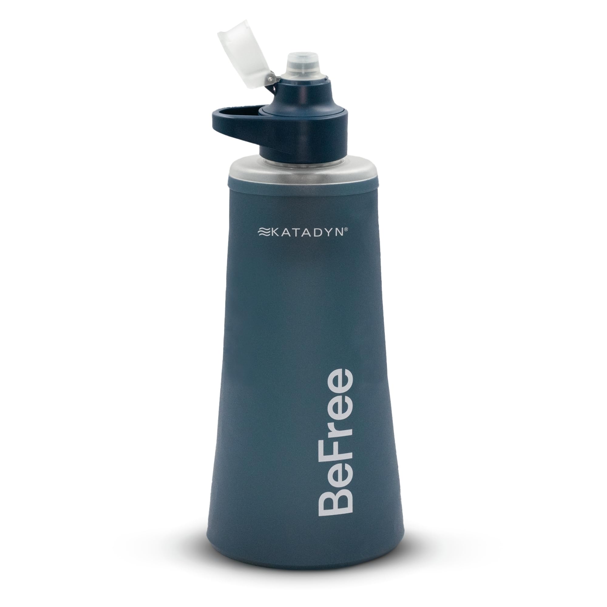 1L Ultralight Collapsible Water Filter Bottle for Hiking