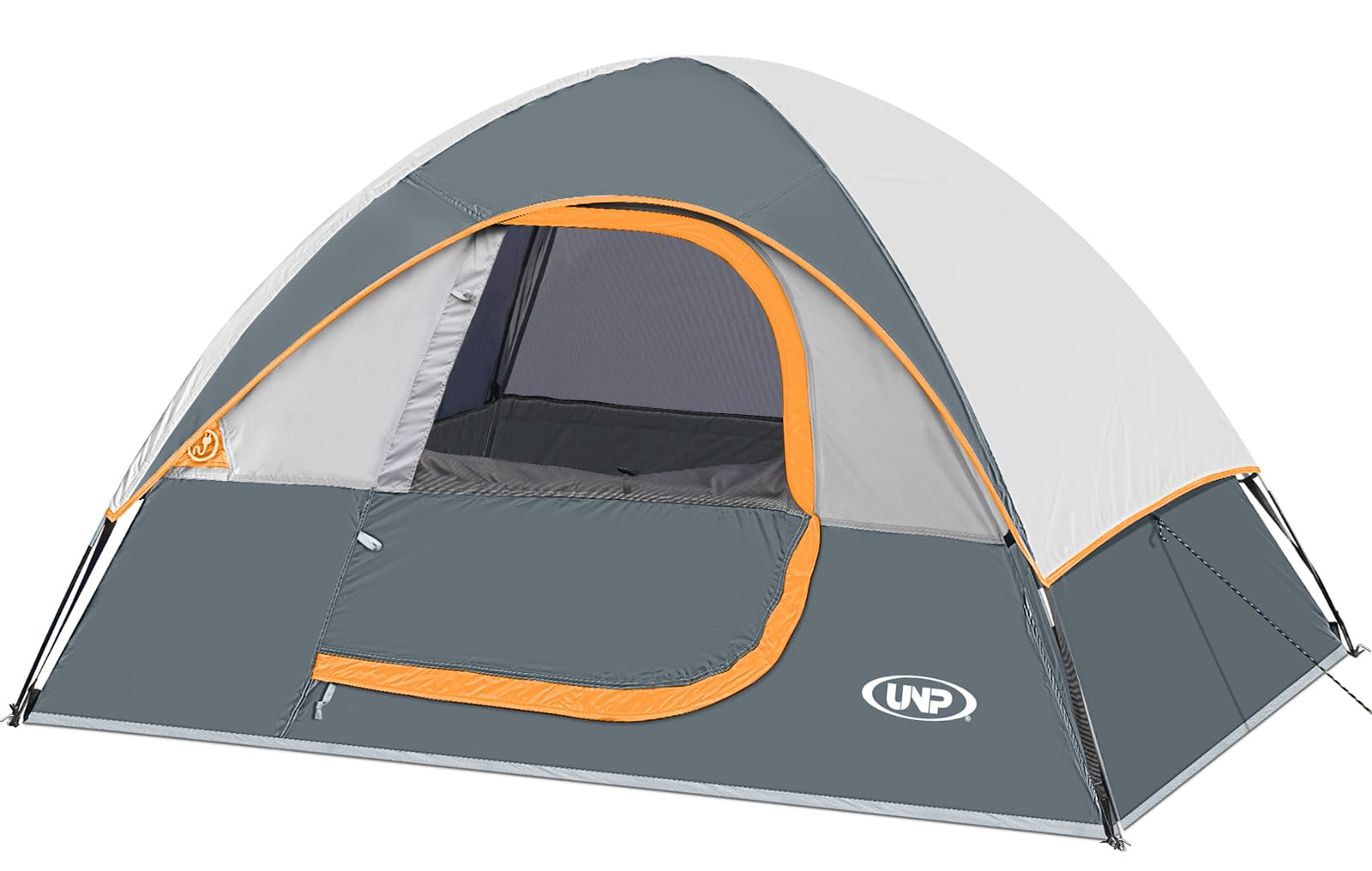 2-4 Person Waterproof Dome Camping Tent with Rainfly
