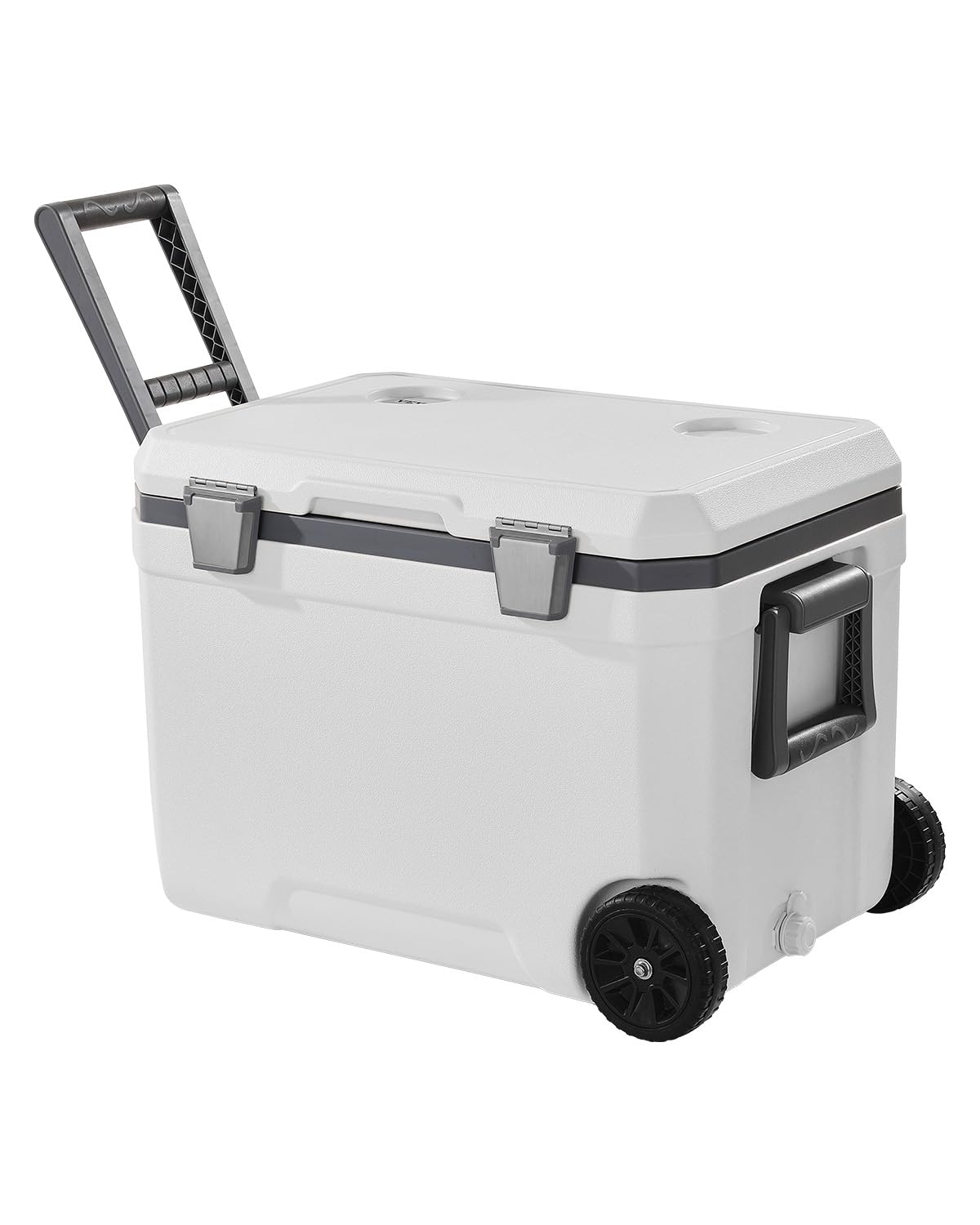 Portable Hard Cooler with Ice Retention and Carry Strap