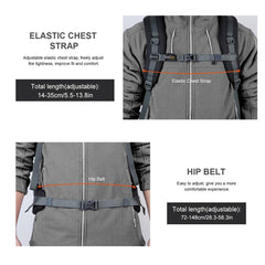 40L Lightweight Hiking Backpack for Camping & Backpacking