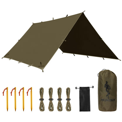 Waterproof Backpacking Tarp Shelter for Camping Travel