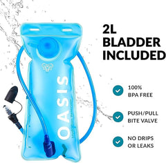 12L Hydration Backpack with 2L Water Bladder