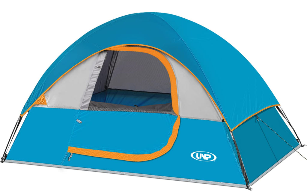 2-4 Person Waterproof Dome Camping Tent with Rainfly