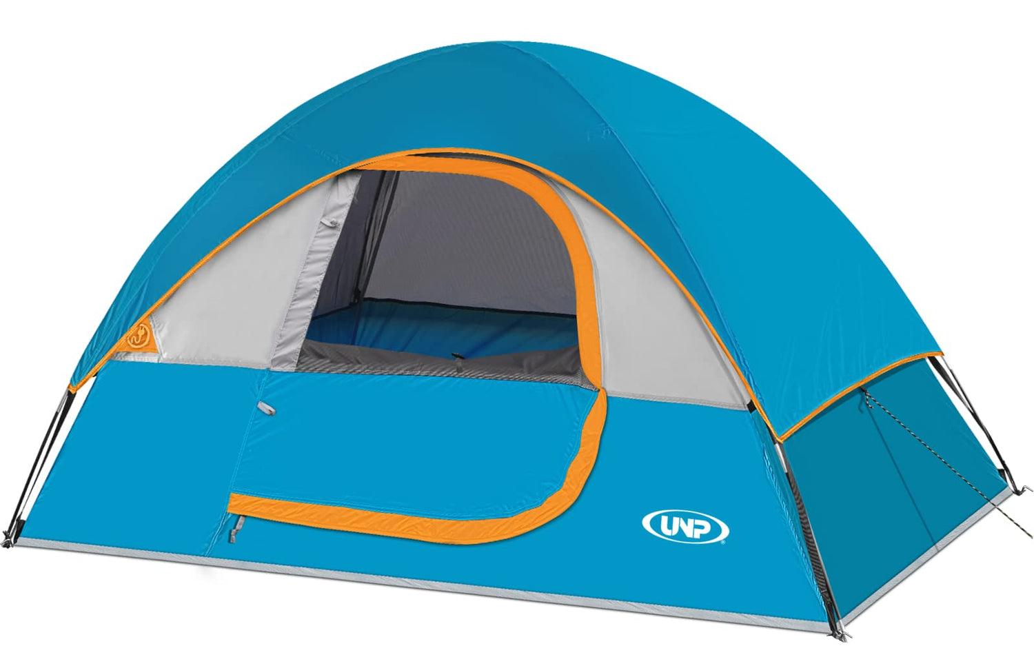 2-4 Person Waterproof Dome Camping Tent with Rainfly