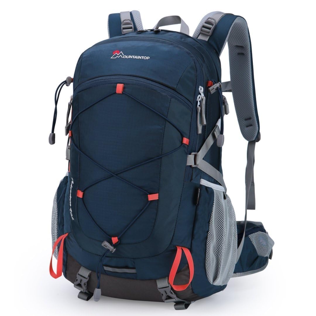 20-40L Lightweight Hiking Backpack with Rain Cover
