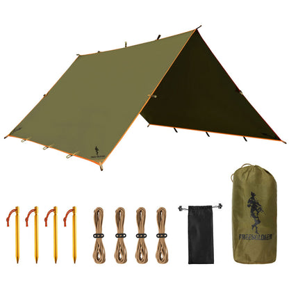 Waterproof Backpacking Tarp Shelter for Camping Travel