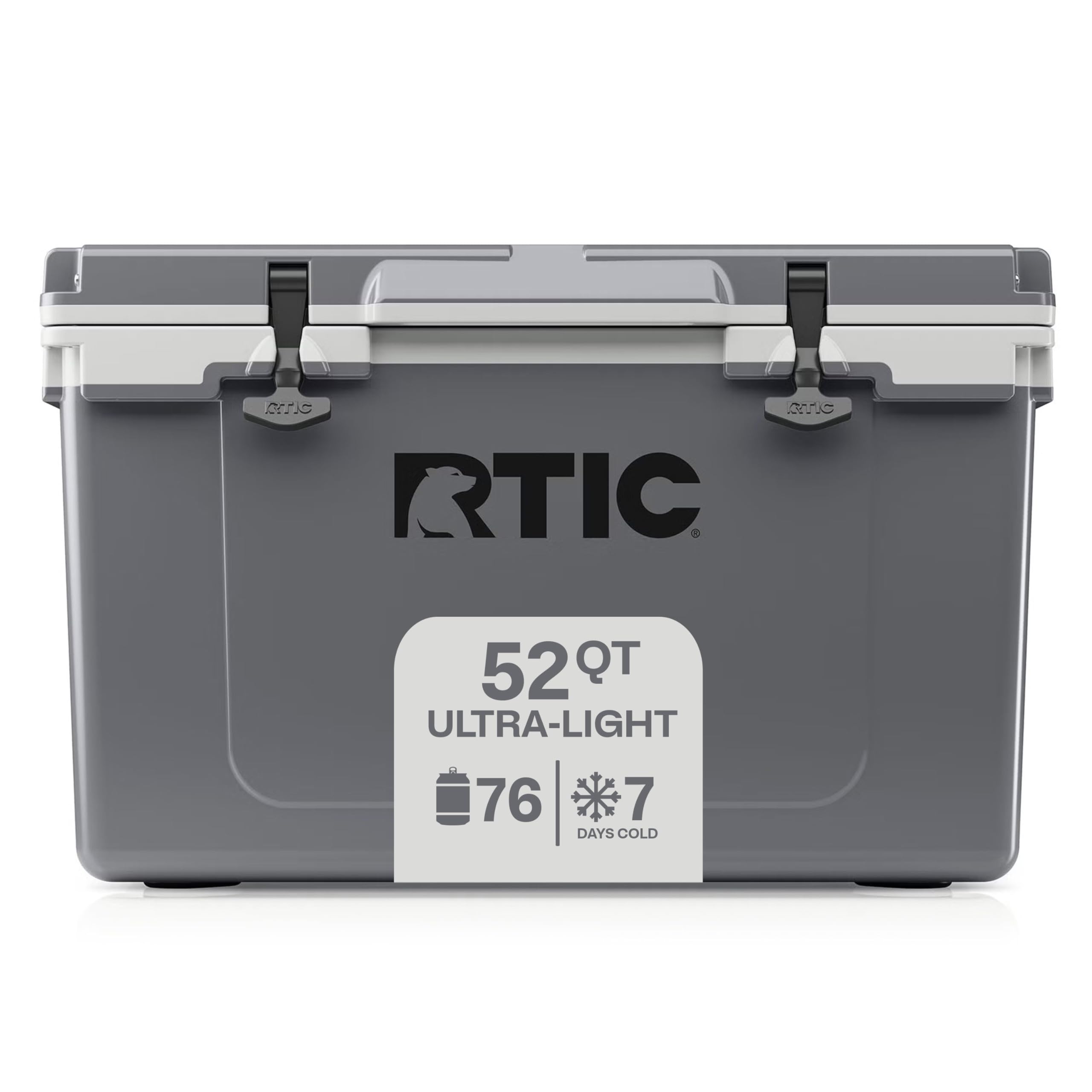 52 Quart Lightweight Hard Cooler for Camping & Outdoor Trips